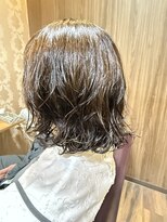 ヘアデザイン オール(hair design all) ミディアムパーマ