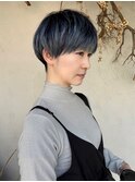 《Direct》刈り上げショート×グラデーションカラー