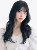 《Agu hair》暗髪レイヤー×numberA.ケアオイルスリーク