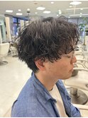 ツイストスパイラルパーマ/マッシュ