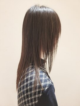 松本平太郎美容室 国立店 20代30代40代×ロングレイヤー×ファイバープレックス縮毛矯正