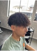 刈り上げマッシュ＆ツイストスパイラル