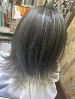 ヘアヒールフェリス(Hair heal Feliz)&nbsp;ブリーチグレーカラー