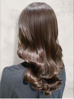 ブロッサム 東中野店&nbsp;大人美人アッシュオリーブショコラアッシュ韓国風巻きモテ髪