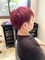 セブンベルベット(7 Velvet)&nbsp;レッドブラウン/チェリーレッド/ケアブリーチ/メンズショート/