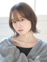 クレスアール くびれボブ×透明感カラー