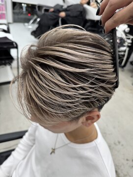 エゴル ナゴヤサカエ(ENGOL NAGOYA SAKAE) 【朝日大夢】メンズシャドールーツ/ハイトーンカラー