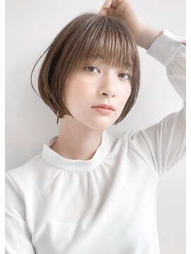 ♪前下がりショートボブハンサムショートカット上手い錦糸町ケア