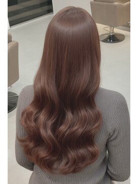 ライズ ネックス ザ サロン 渋谷(LIZE nex the salon) ピンクグレージュ ［#渋谷駅 #韓国 #髪質改善］