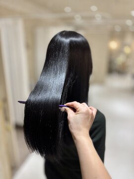 ジーナ 博多(Zina) ダークラベンダー × Premium髪質改善トリートメント♪