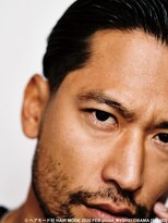 メリケンバーバーショップ トーキョー(MERICAN BARBERSHOP TYO)&nbsp;メンズカットアップバングサイドパートバーバースタイル