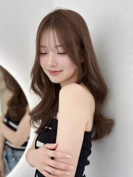 リアンバイアリュール(Lian by Allure) 本厚木＊大人可愛いくびれヘア/顔周り前髪カット/マロンブラウン