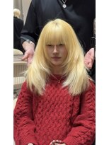 ジーナ 渋谷本店(Zina) 髪質改善*ブロンドカラー*【Zina渋谷本店】