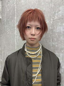 オーン 渋谷(OOn) ジンジャーオレンジボブウルフ