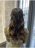 お呼ばれヘアセット☆