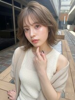 リークフー(Ree cu fuu)&nbsp;夏カラーレイヤーカットレイヤーボブダブルケアカラー