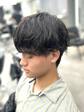 オーバルバイアピッシュ(OVARL by apish) シャドウパーマニュアンスパーマルーズパーマメンズパーマ