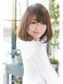 ふんわりボブ♪愛されレングス