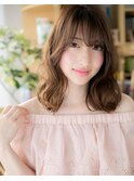 *+COVER HAIR+*…ナチュラル・色っぽ・セミディa