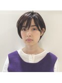 ツヤ感とラフニュアンスが可愛い大人ショート☆表参道Cocoon ACO