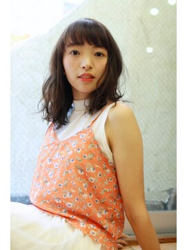 トヌコア ルア 下北沢店(TONUKOA RUA) 『TonukoaRua』大人可愛いロブミディなウェーブ☆