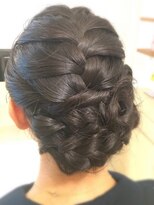 ロアールアオイ(LOAOL AOI) 【編み込みアップ】ヘアセットもLOAOLにお任せください♪