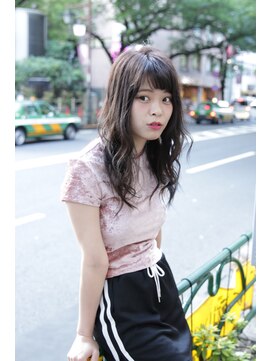 コマ(coma) 【coma中野】抜け感グレージュ、ほつれロング♪