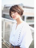 レンジシアオヤマ(RENJISHI AOYAMA) 大人かわいいひし形シルエットショート