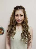 美容室イーナ(e na)&nbsp;天使アレンジ巻き