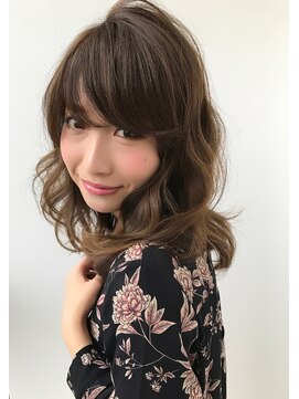 ドルチェ 梅田(Dolce) 【Dolce梅田】ゆるふわレイヤー☆ミルクティーベージュカラー