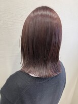 シエル 藤沢店(CIEL)&nbsp;外ハネピンクブラウン