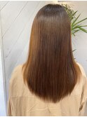 縮毛矯正でまとまる艶髪へ #梅雨対策