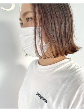 バランス ヘアーデザイン(BALANCE hair design) 切りっぱなしボブ