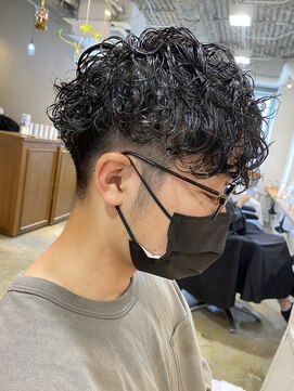 グリーン 渋谷(green) 【SATOSHI】前下がりスパイラルパーマ