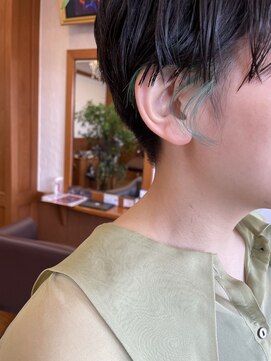 ヘアーサロン オンリーホープ(HAIR SALON ONLY HOPE) イヤリングカラー/鈴木隆太