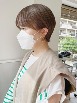 バブ バイネオリーブ(Bab by neolive) 耳掛け丸みショート☆