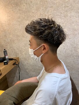 ナンプウ(Nanpu) メッシュ×ツイストフェード◎20代30代40代