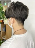 センターパートグレーメンズ【飯田淳平】Re:ta Hair