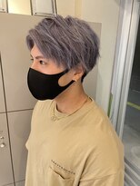 エイト 沖縄豊崎店(EIGHT toyosaki)&nbsp;【EIGHT 豊崎】お客様スタイル_ブリーチ×ラベンダー