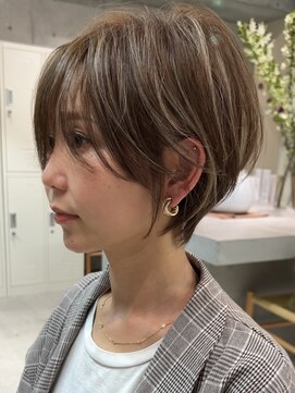 ラフ 新宿(Laff) 【Laff】大人可愛い20代30代40代ショートボブ丸みショート