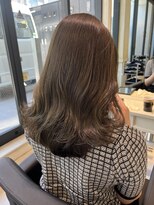 アソビセカンド 原宿(ASOBI 2nd)&nbsp;オリーブグレージュ　20代/30代/ブリーチなし