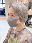 ダブルカラーピンクベージュミルクティーベージュイルミナカラー