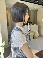 ヘアー アイス ルーチェ(HAIR ICI LUCE)&nbsp;ボブミニボブ切りっぱなしボブ/中西