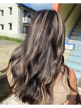 ラッコのおひるね コントラストハイライト