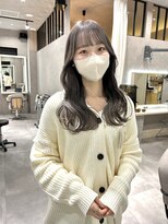 ムード タテマチ(mood tatemachi)&nbsp;モノトーングレージュ×韓国風ミディアム