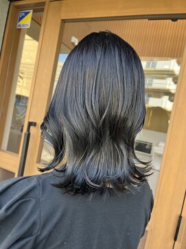 マイン(MINe) 透明感ラテカラー オリーブグレージュ 艶髪 韓国風 暗髪