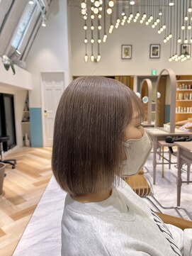 ロンド レグリーズ 立川(Lond leglise) インナーカラー/イヤリングカラー/ケアブリーチ/ブリーチ/立川