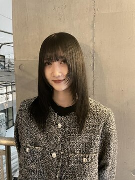 アルカナ 明治神宮前原宿(ARCANA) フルバング レッドブラウン カルマパーマ