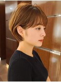 ショートボブ小顔カット大人ヘア髪質改善30代40代50代表参道青山