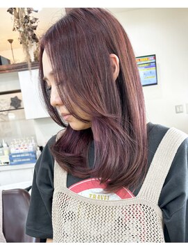 グランジュテ(grandjute) ストレート　縮毛矯正　酸熱トリートメント　前髪カット　那覇